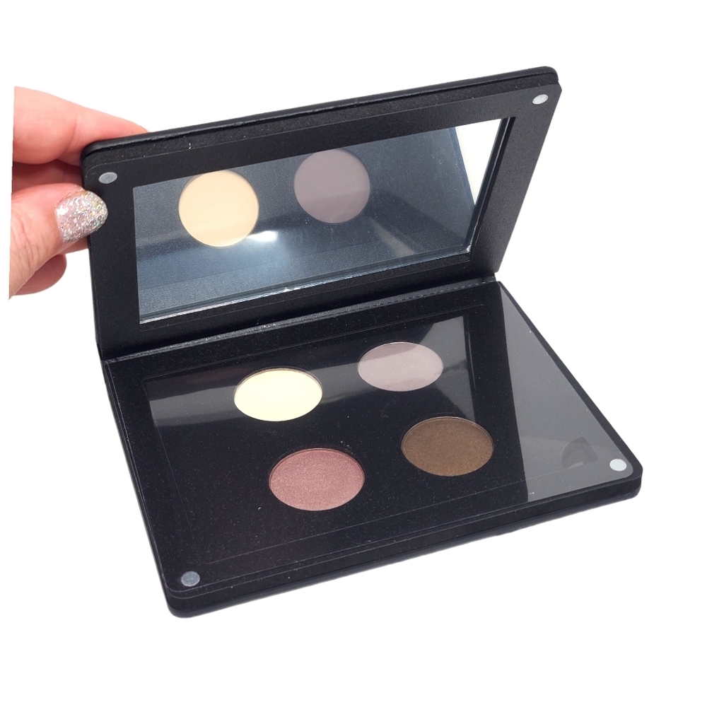 Ittse Magnetic Build Your Own Shadow Palette Rose Gold Vegan Leather BNIB